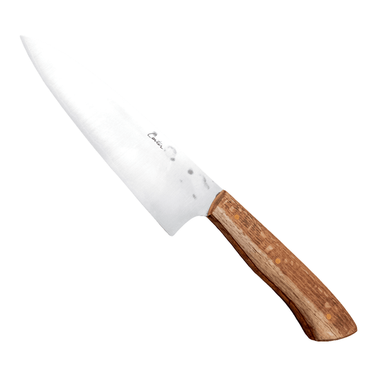 178mm Carter Cutlery Shirogami Gyuto Osage Yo Handle - District Cutlery