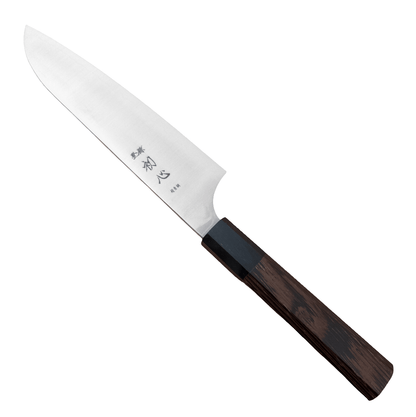 180mm Hatsukokoro Hayabusa AS Wa Santoku - District Cutlery