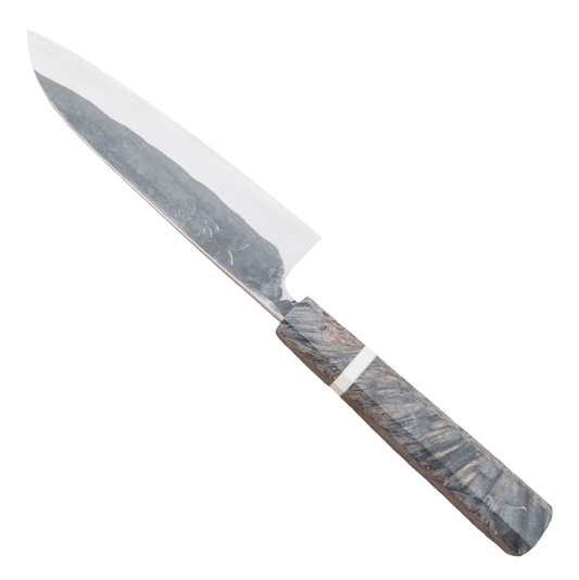 180mm Hatsukokoro Kurokaze Wa Gyuto Birch Handle - District Cutlery