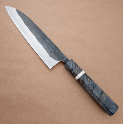 180mm Hatsukokoro Kurokaze Wa Gyuto Birch Handle - District Cutlery