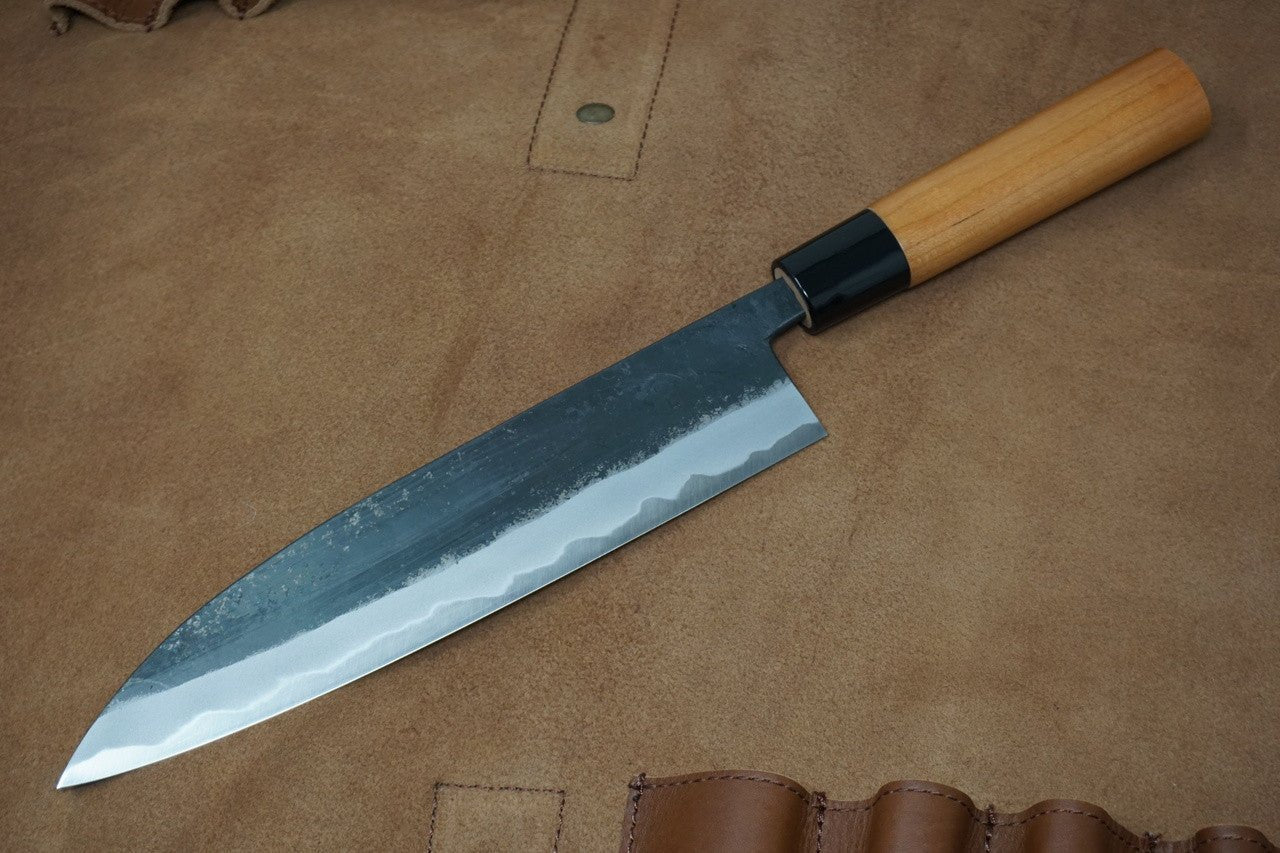 180mm Hinokuni Shirogami Wa Gyuto - District Cutlery