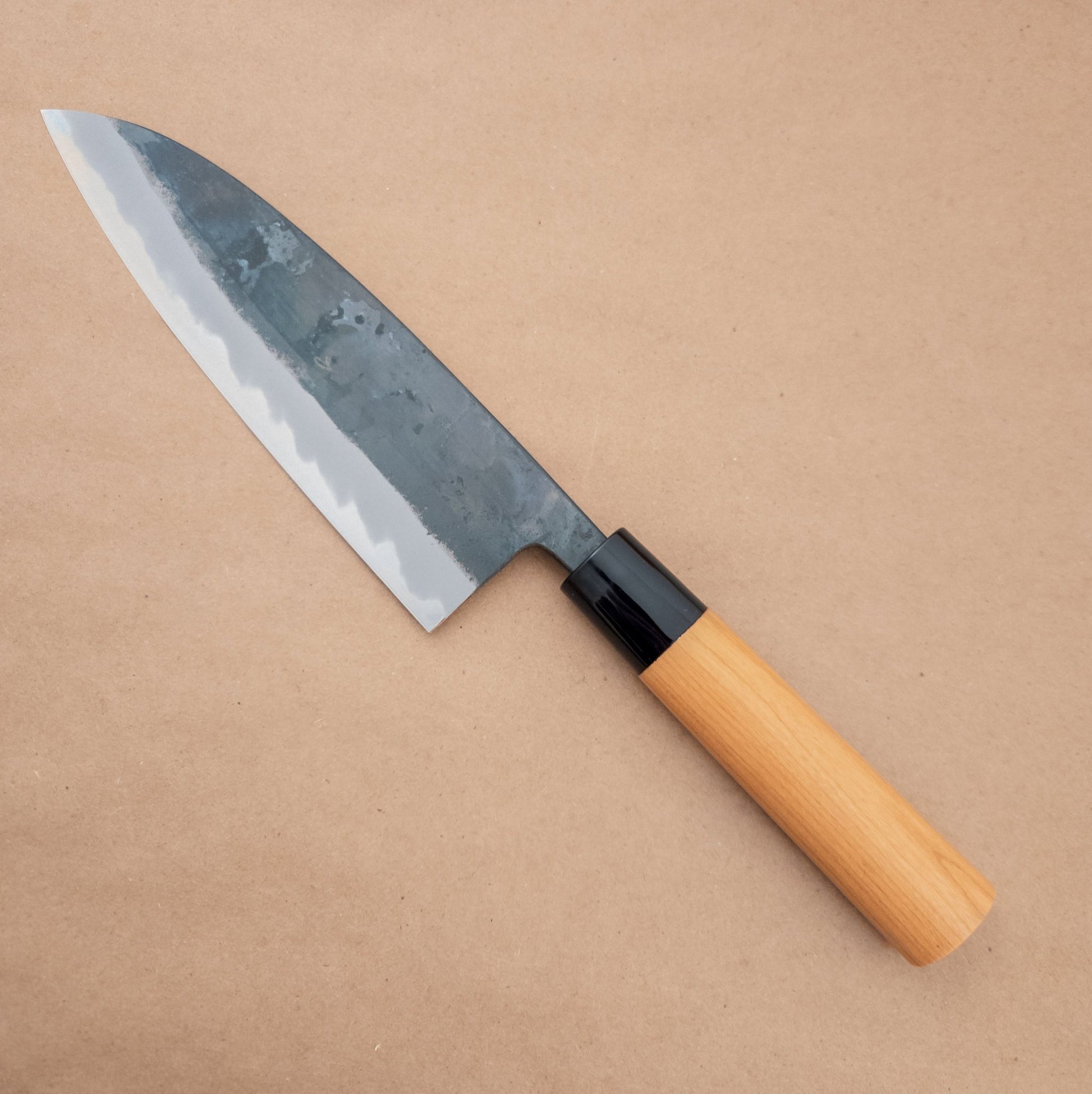 180mm Hinokuni Shirogami Wa Santoku - District Cutlery