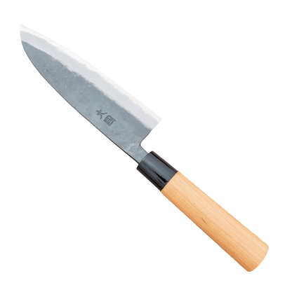 180mm Hinokuni Shirogami Wa Santoku - District Cutlery