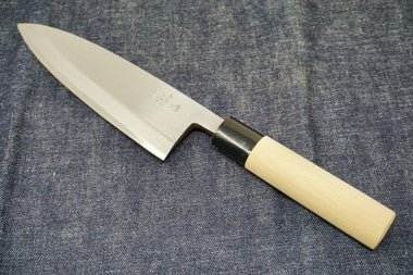 180mm Ittetsu Shirogami Wa Deba (Lefty) - District Cutlery