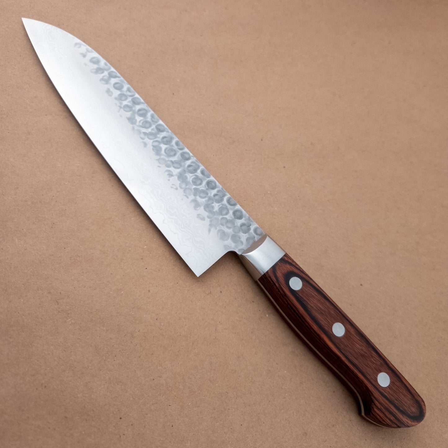 180mm Tsunehisa 17 - Layer VG - 10 Santoku Yo Handle - District Cutlery