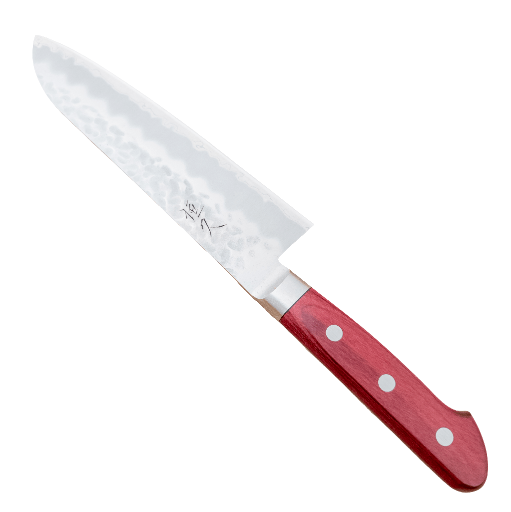 180mm Tsunehisa AS Tsuchime Santoku Yo Handle - District Cutlery