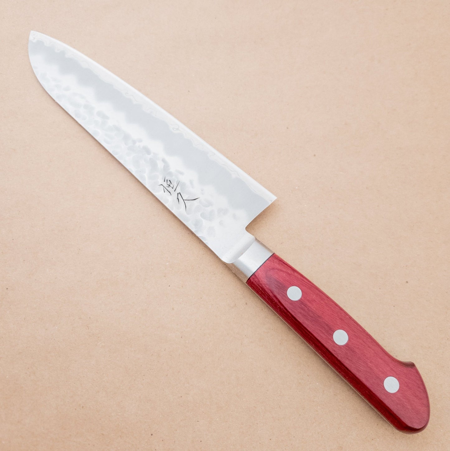 180mm Tsunehisa AS Tsuchime Santoku Yo Handle - District Cutlery