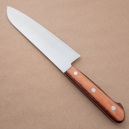 180mm Tsunehisa SLD Santoku Light Brown - District Cutlery