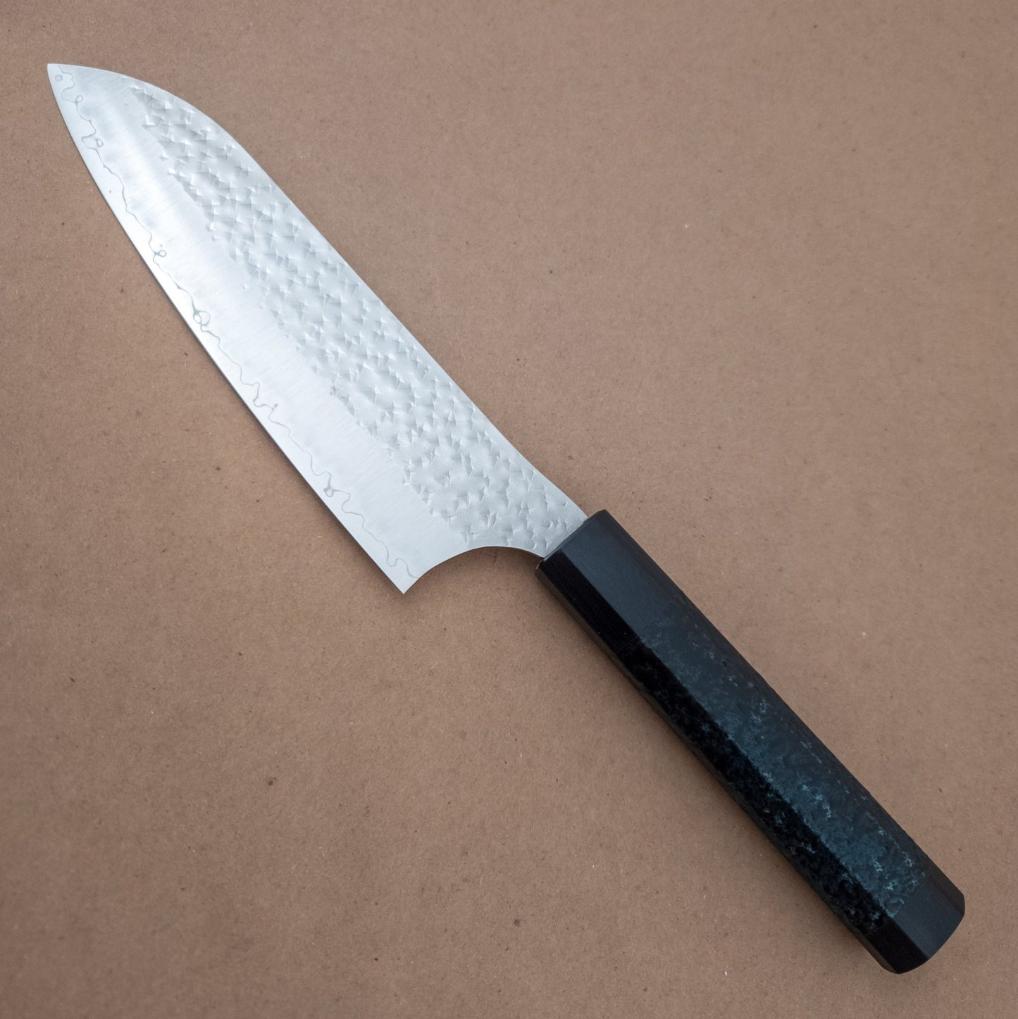 180mm Yu Kurosaki Senko Wa Santoku Tenmoku Handle - District Cutlery