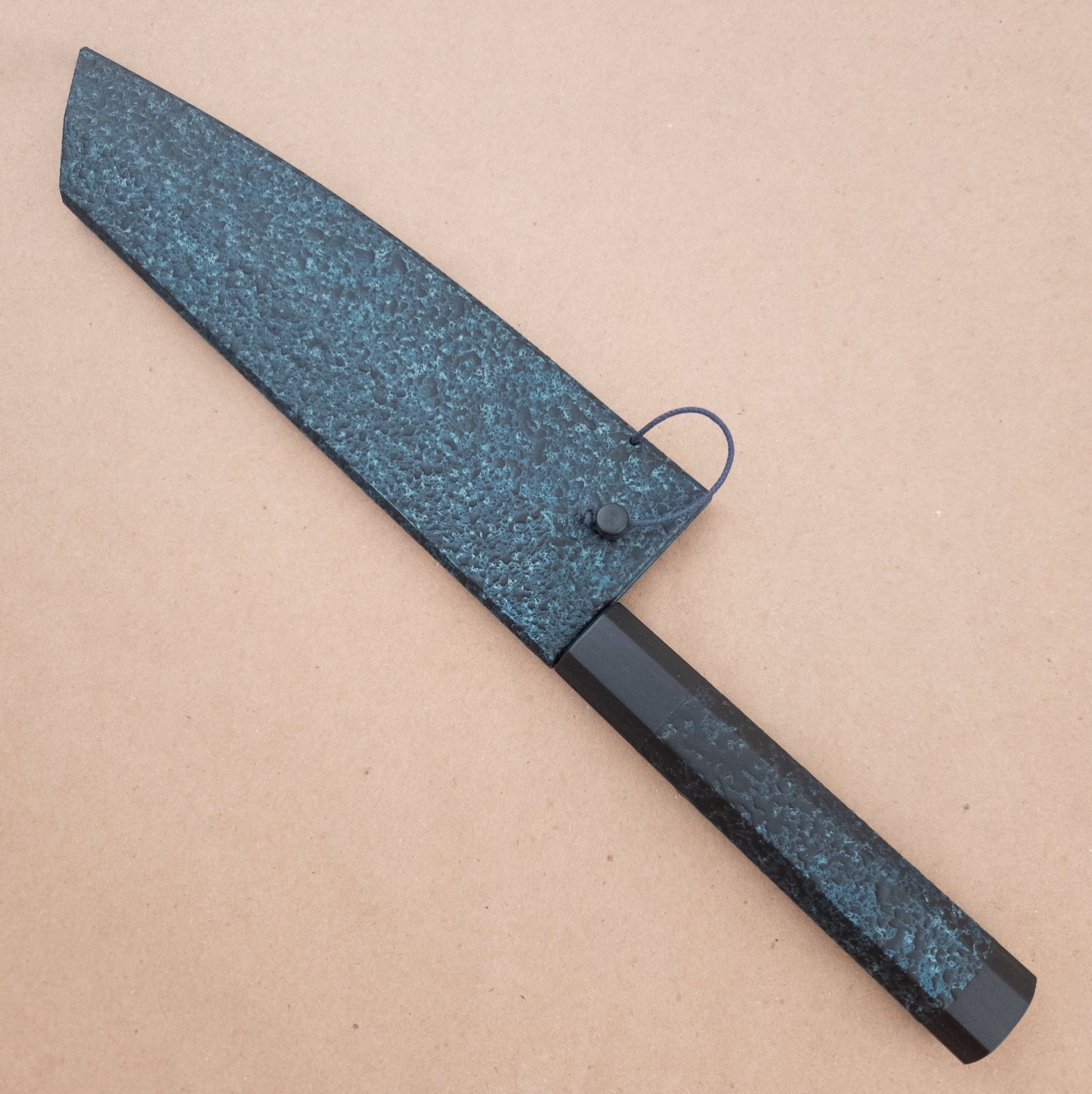 180mm Yu Kurosaki Senko Wa Santoku Tenmoku Handle - District Cutlery