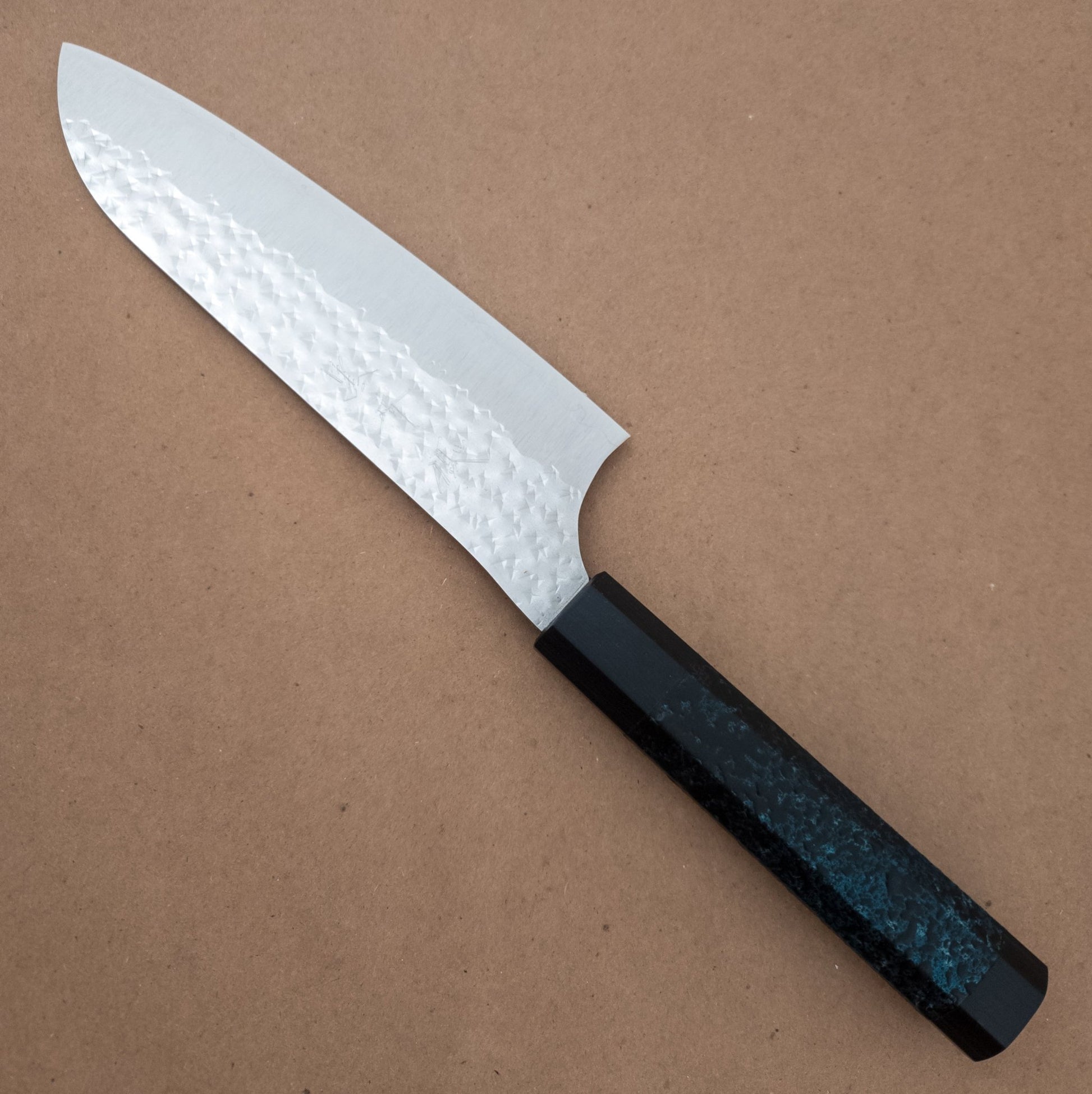 180mm Yu Kurosaki Senko Wa Santoku Tenmoku Handle - District Cutlery