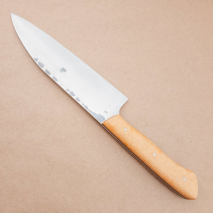 185mm Carter Cutlery Shirogami Gyuto Micarta Yo Handle - District Cutlery