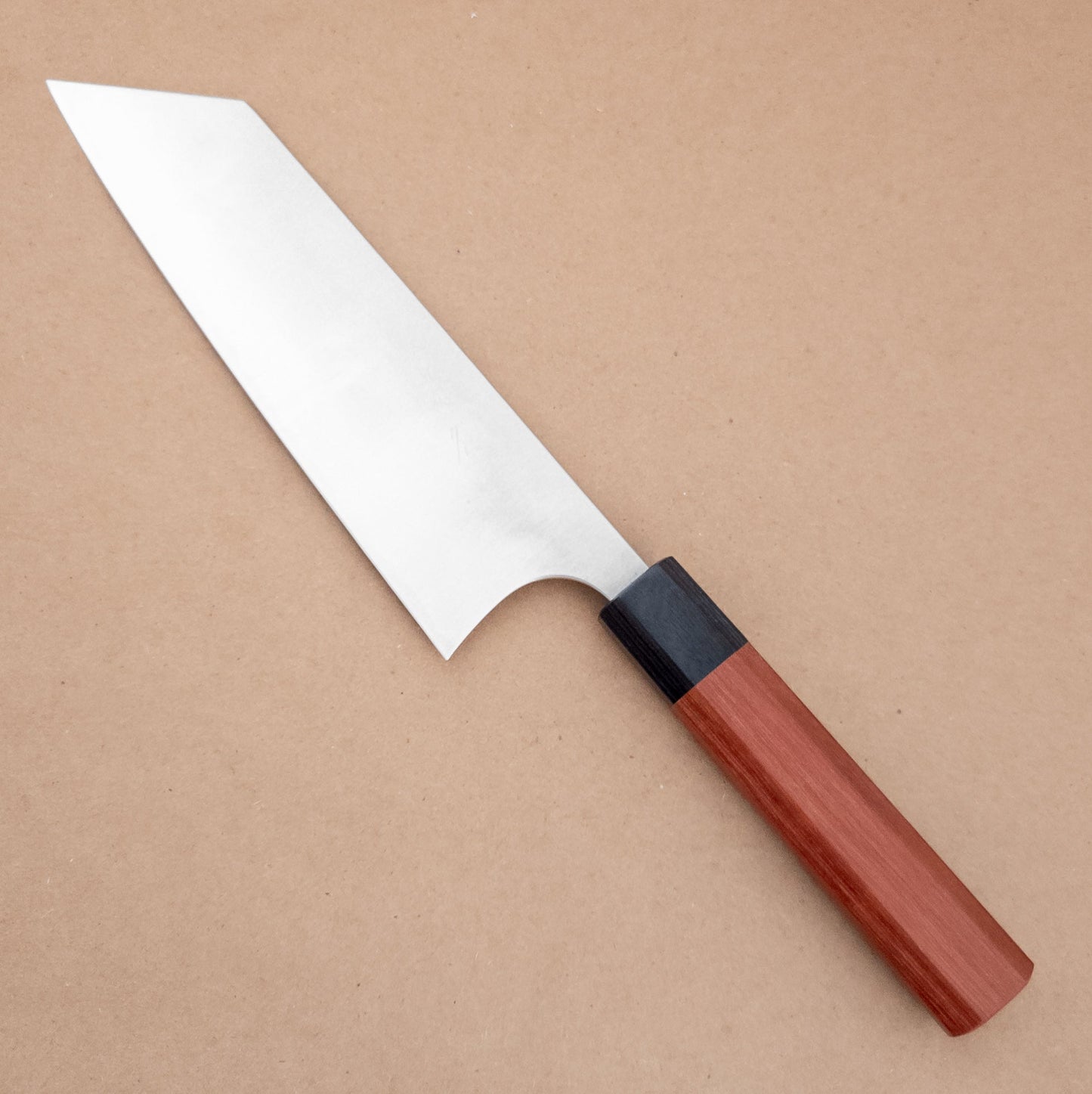 185mm Shibata Koutetsu R2 Wa Bunka lwft side - District Cutlery