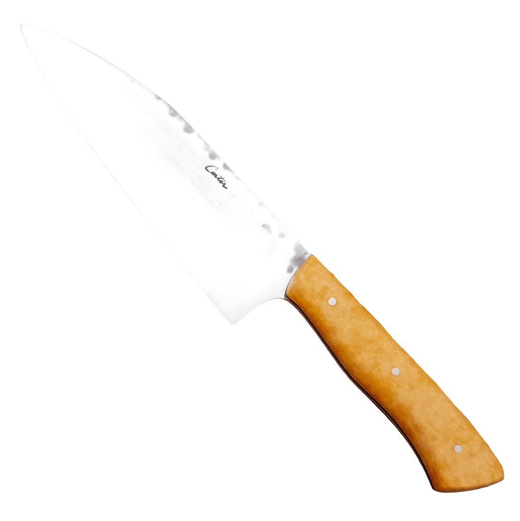 190mm Carter Cutlery Gyuto Micarta Yo Handle - District Cutlery