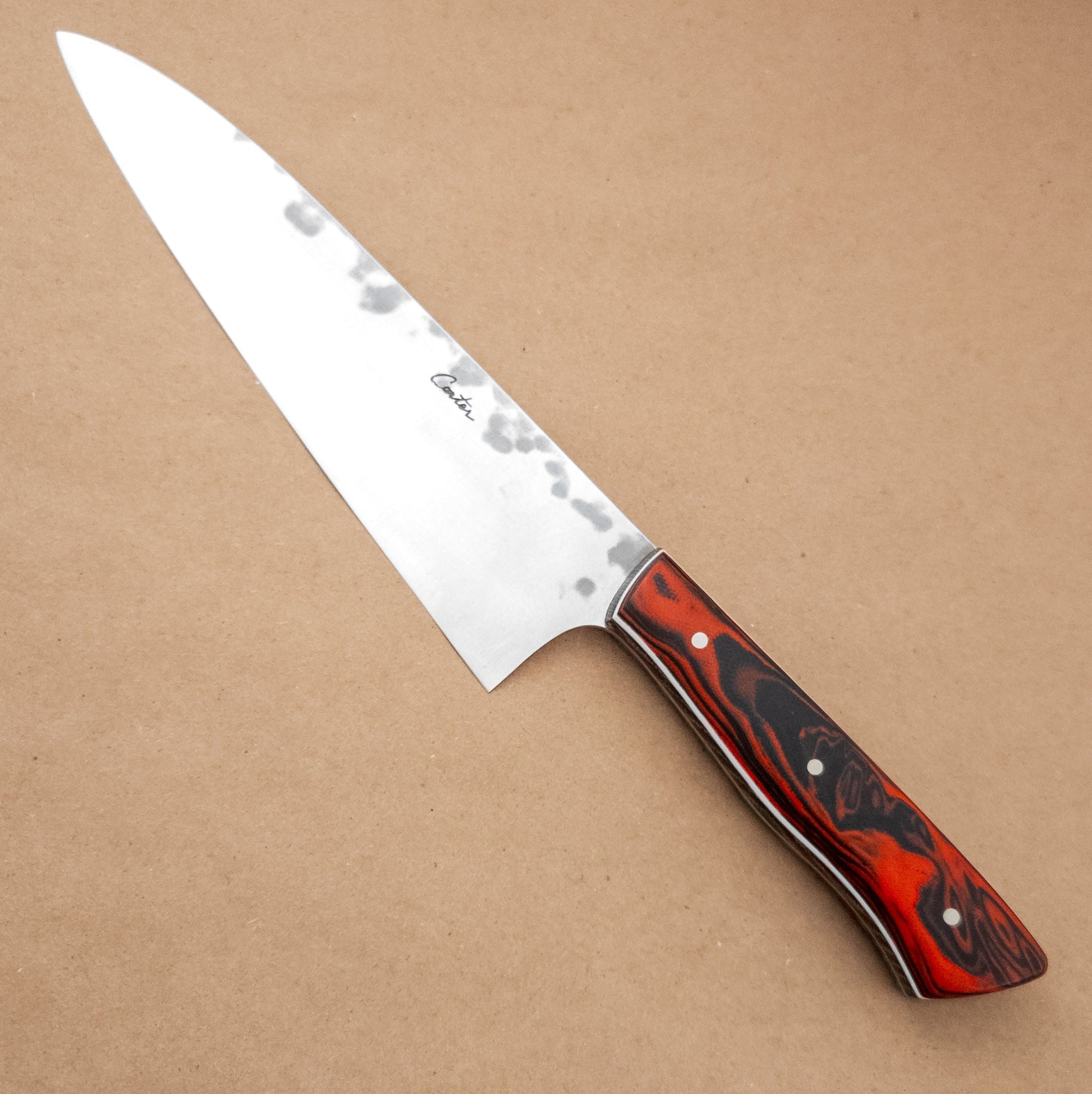 195mm Carter Cutlery Gyuto G10 Yo Handle - District Cutlery