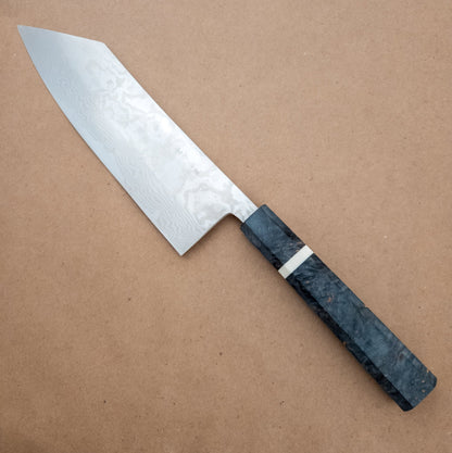 195mm Miyazaki ATS - 314 Damascus Wa Tsubaki - District Cutlery