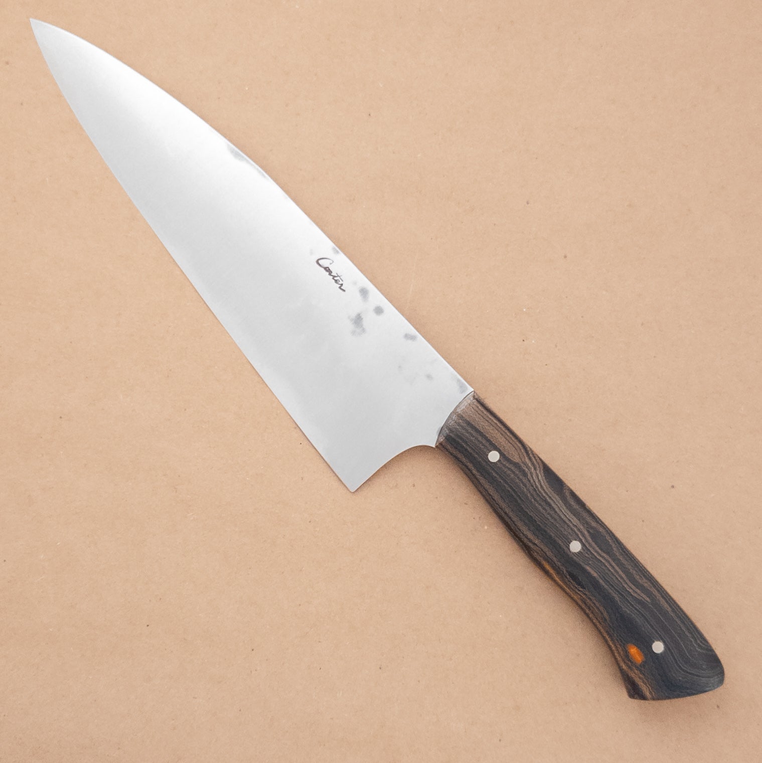 200mm Carter Cutlery Gyuto G10 Yo Handle - District Cutlery