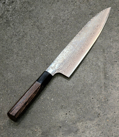 210mm Shiro Kamo SG2 Damascus Wa Gyuto - District Cutlery