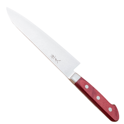 210mm Tsunehisa Damascus VG10 Gyuto Red Yo Handle - District Cutlery