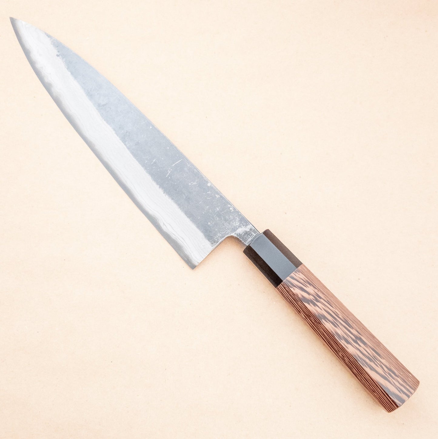 240mm Hatsukokoro Kumokage Aogami Wa Gyuto - District Cutlery