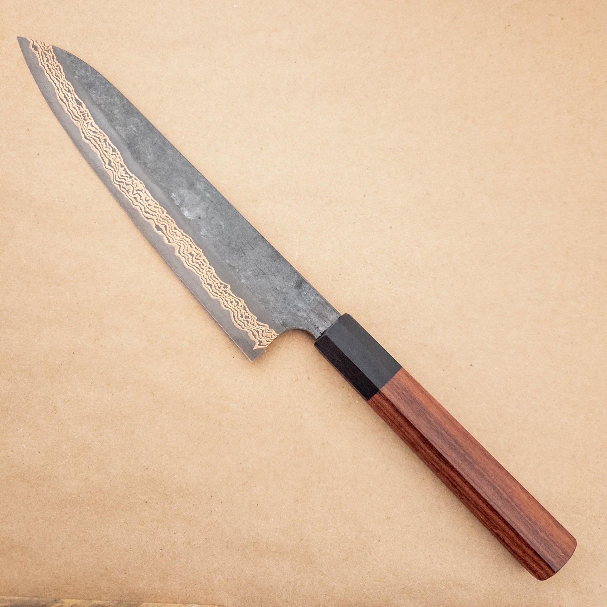 240mm Hatsukokoro Yorokobi SLD Wa Gyuto left side