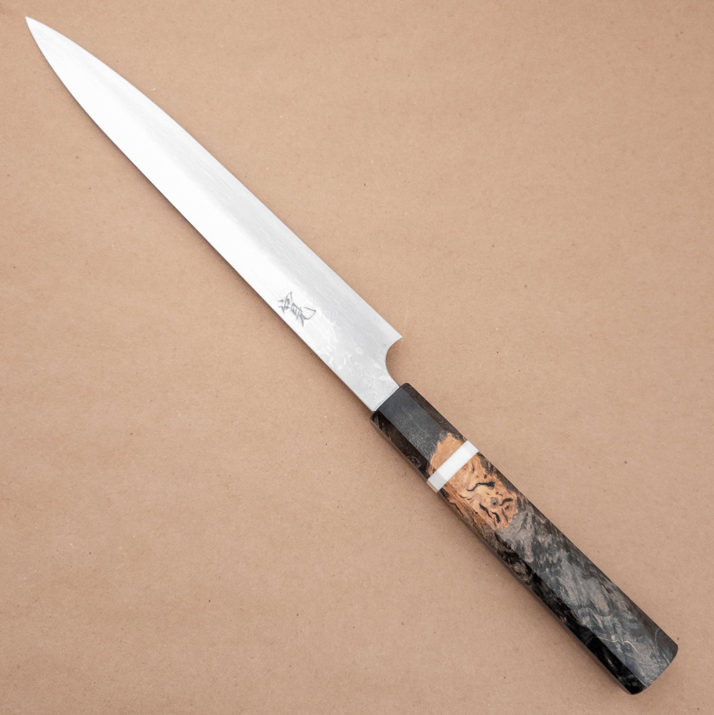 240mm Yoshihiro Yauji AO2 Damascus Wa Yanagiba - District Cutlery