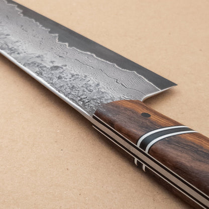 245mm Martin Huber Apex Ultra 100 - Layer Damascus - Clad Gyuto Yo Handle - District Cutlery