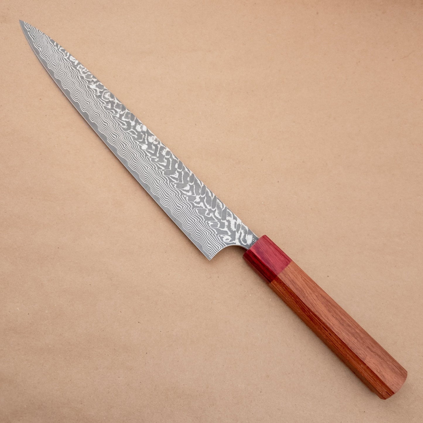 270mm Kato SG2 Damascus Wa Sujihiki - District Cutlery