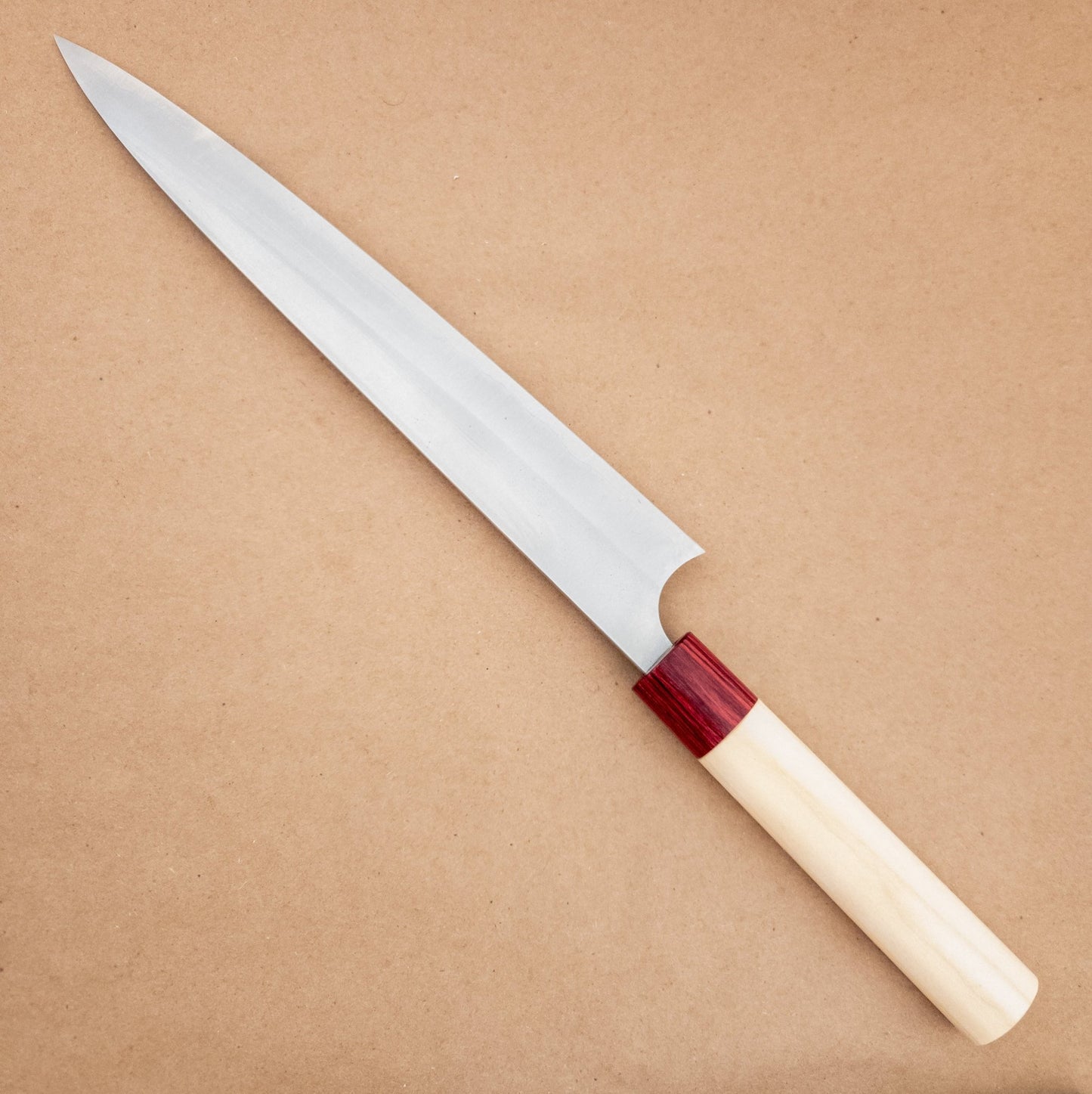270mm Masakage Yuki Shirogami Wa Sujihiki right side - District Cutlery