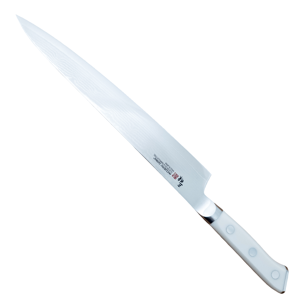 270mm MCUSTA ZANMAI Classic VG10 Sujihiki Corian Yo Handle - District Cutlery