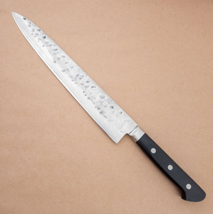 270MM Teruyasu Fujiwara Maboroshi Shirogami Sujihiki Yo Handle - District Cutlery