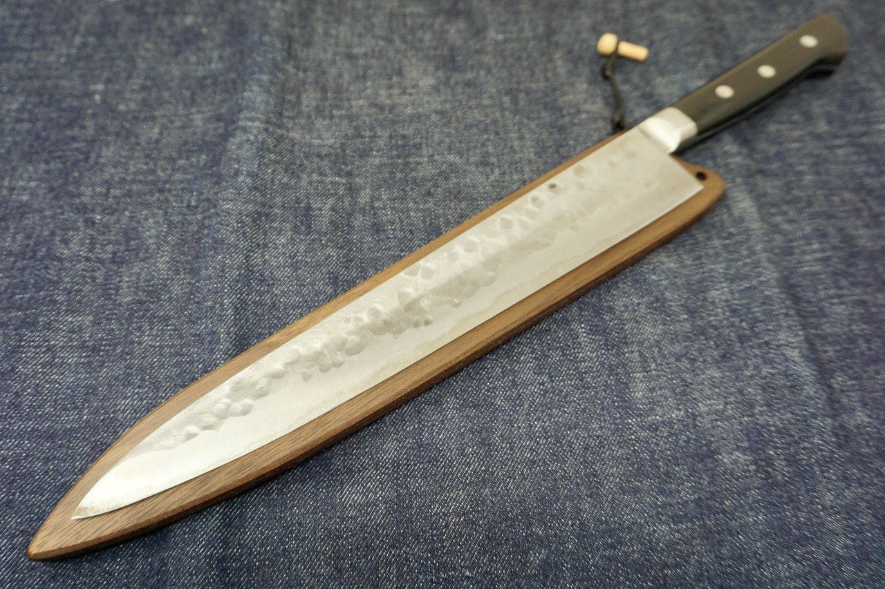 270MM Teruyasu Fujiwara Maboroshi Sujihiki w/ Saya - District Cutlery