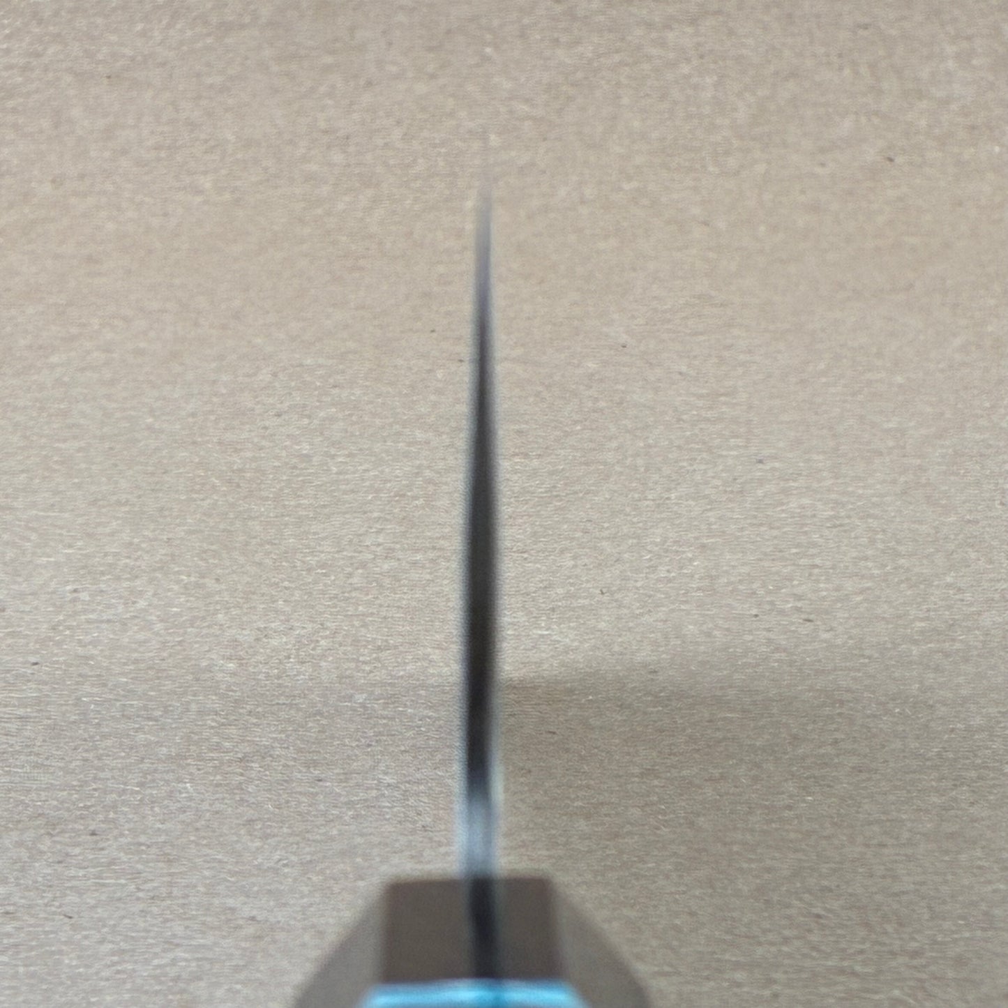 165mm Nigara XEOS Damascus Ebony Wa Nakiri w/ Turquoise