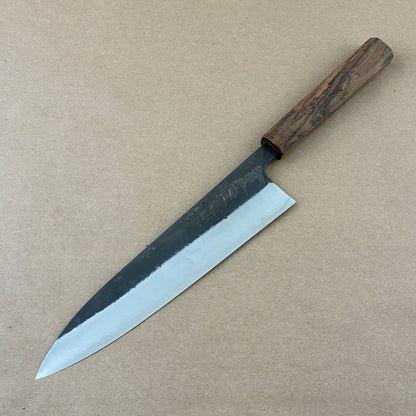 210mm Hatsukokoro Shinkiro Aogami Super Damascus Wa Gyuto
