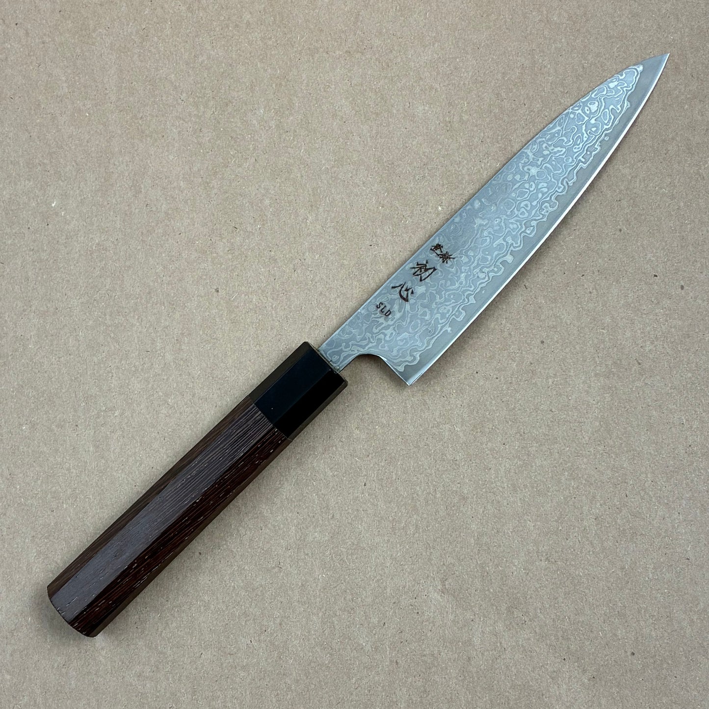 130mm Hatsukokoro Hikari SLD Damascus Wa Petty