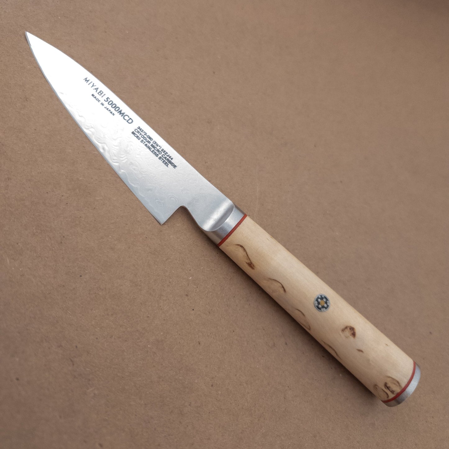 3.5" Miyabi SG2 Damascus Birchwood Paring - District Cutlery