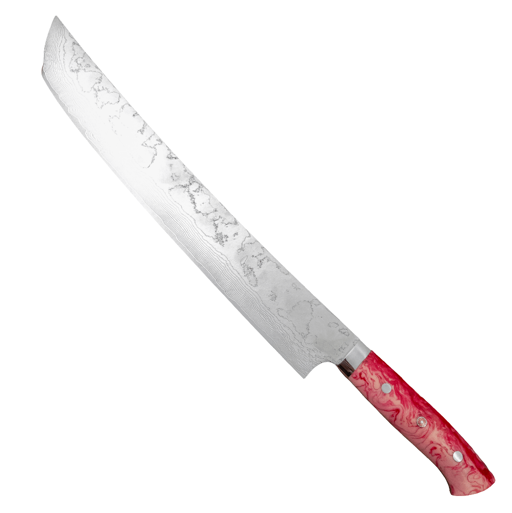 390mm Saji Damascus SG2 Sakimaru Yo Handle - District Cutlery