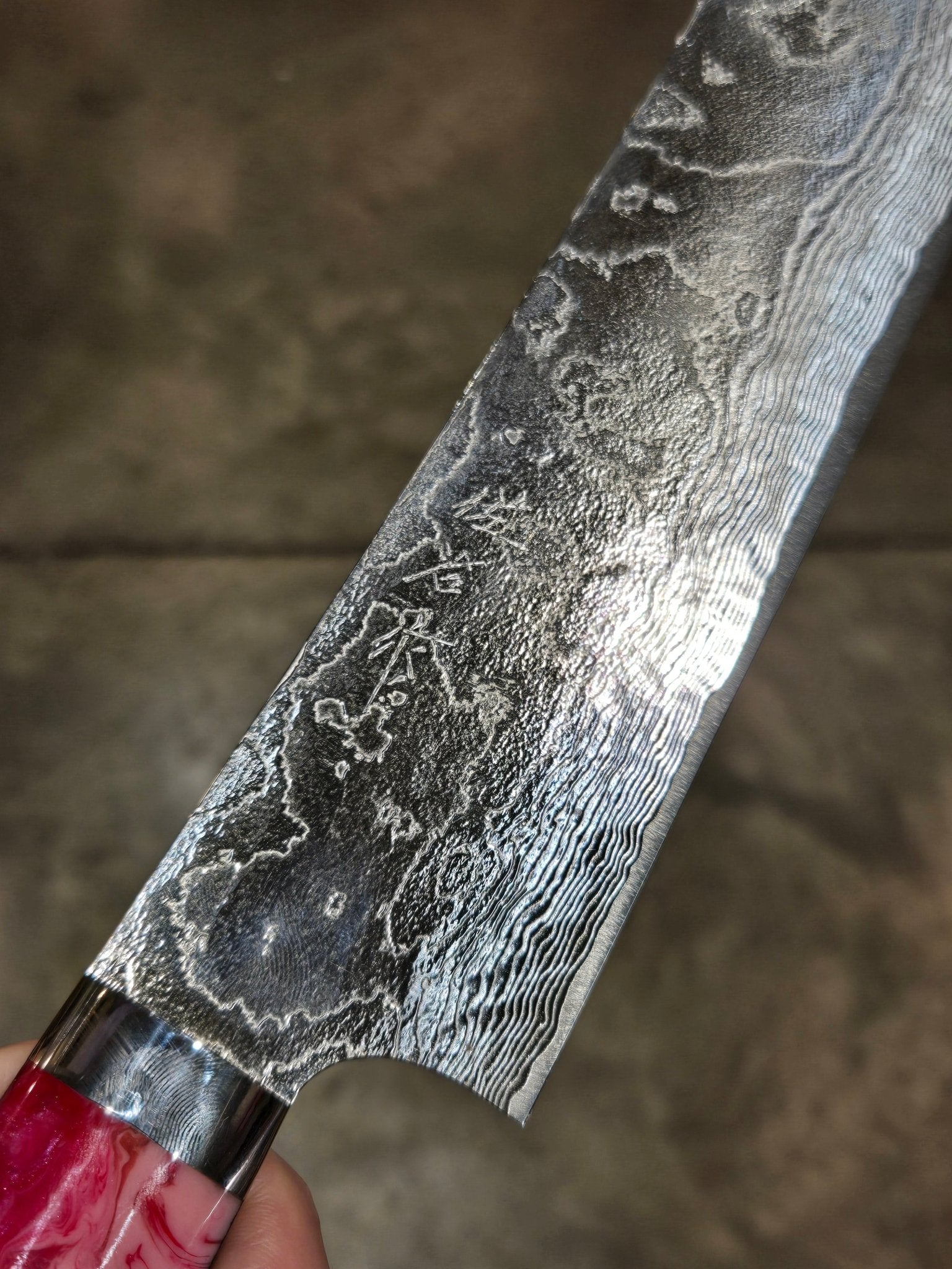 390mm Saji Damascus SG2 Sakimaru Yo Handle - District Cutlery