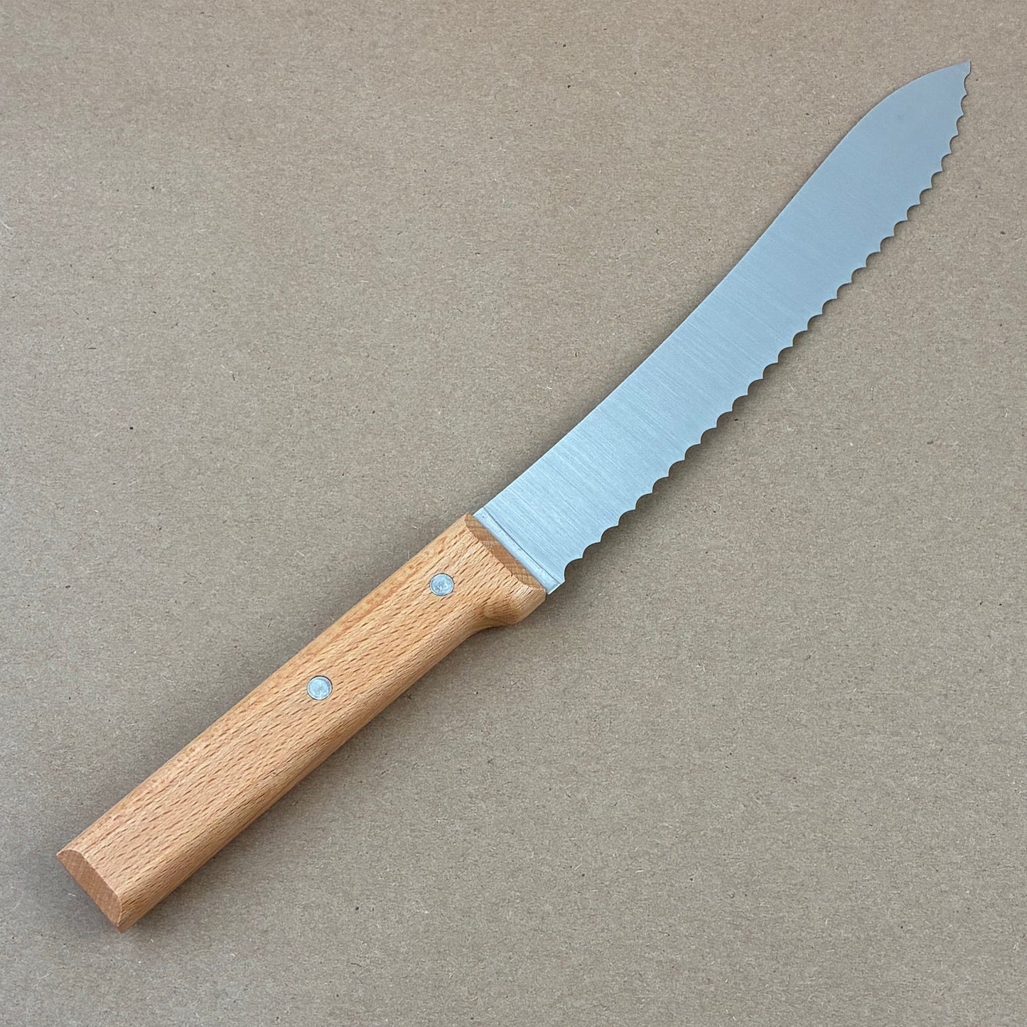 Opinel No.116 Parallele Serrated Stainless Steel Bread Knife