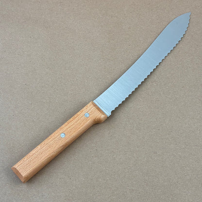 Opinel No.116 Parallele Serrated Stainless Steel Bread Knife