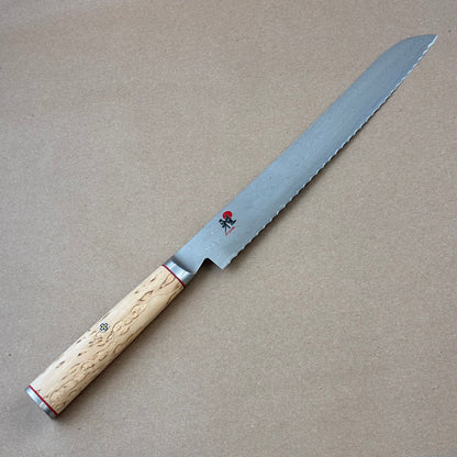 9.5" Miyabi Birchwood SG2 Damascus Bread Knife