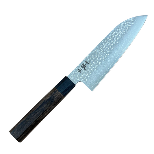 150mm Ittetsu VG10 Damascus Wa Santoku