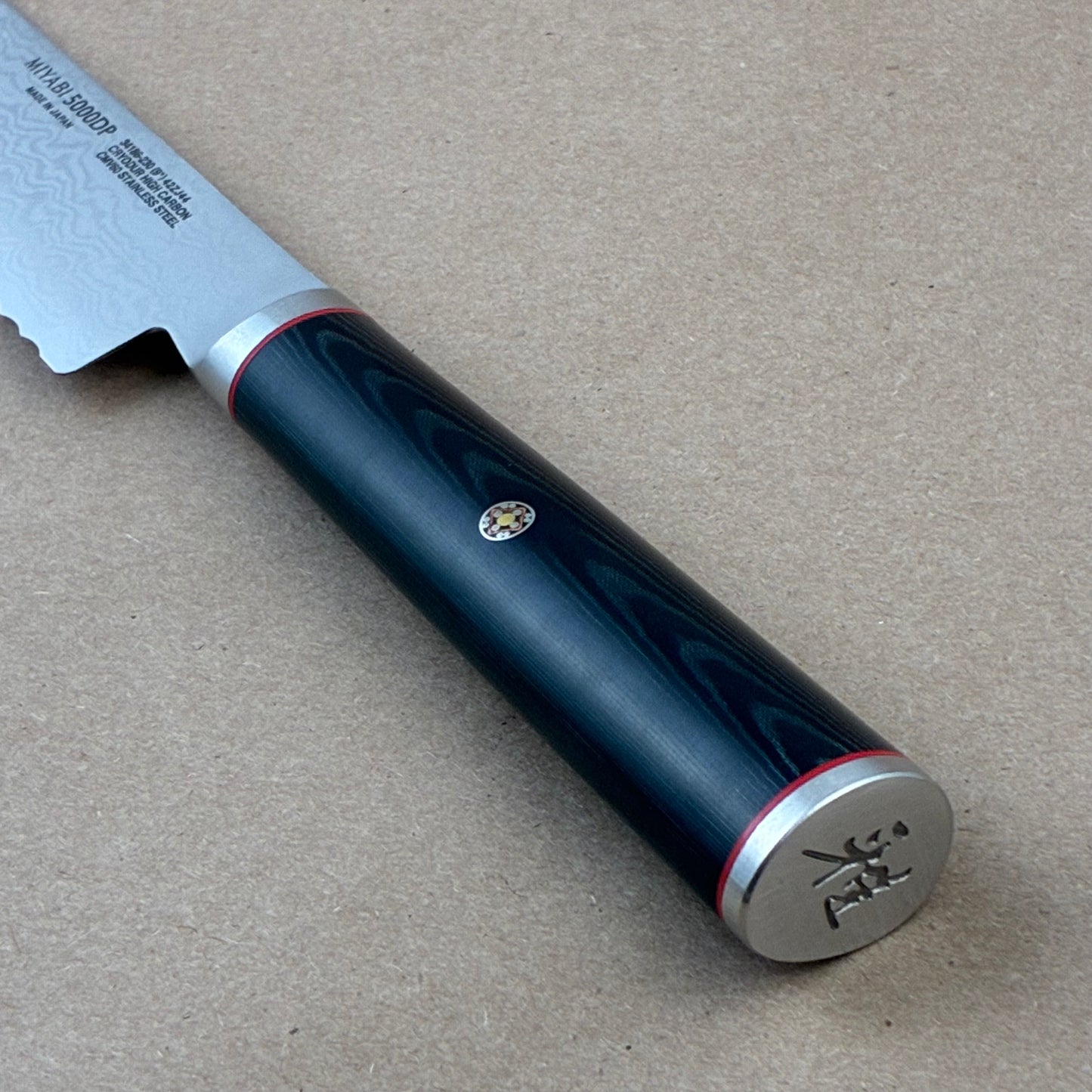 9.5" Miyabi Kaizen VG10 Damascus Bread Knife