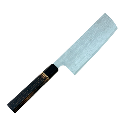 165mm Nigara XEOS Damascus Chestnut Wa Nakiri