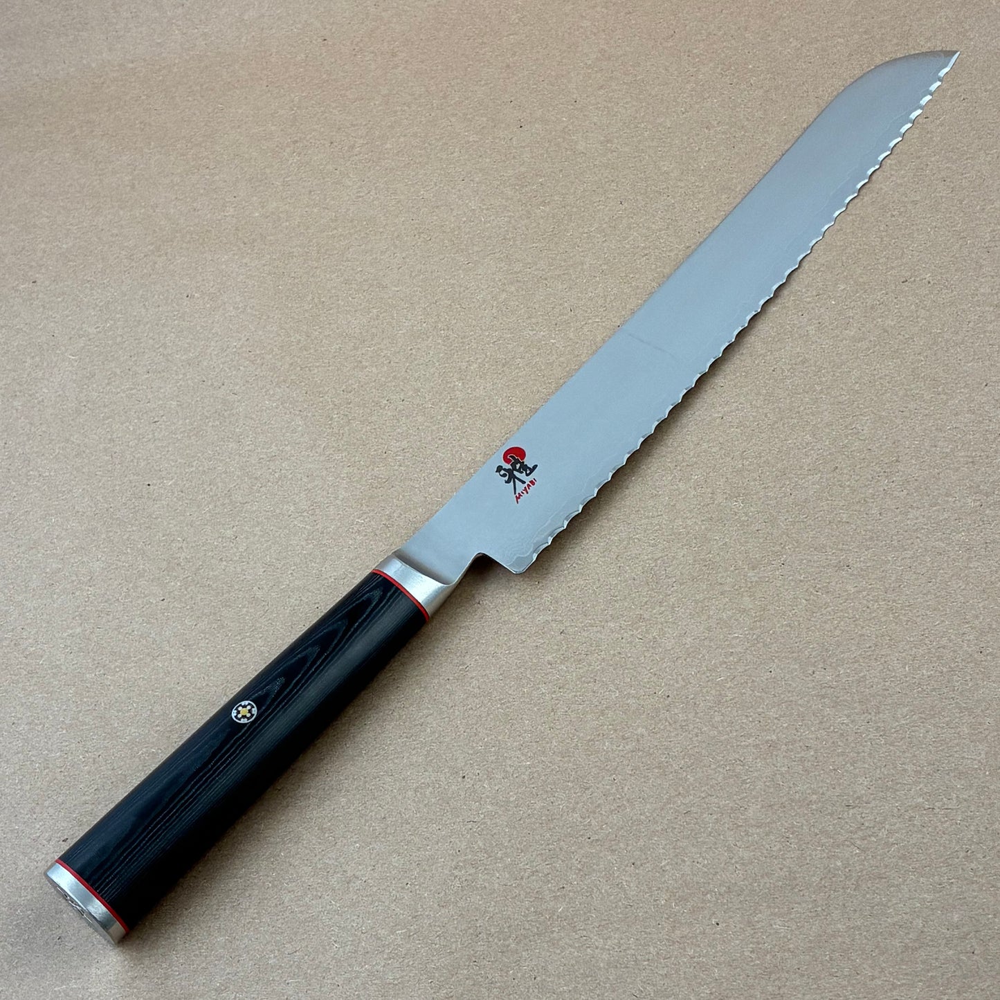 9.5" Miyabi Kaizen VG10 Damascus Bread Knife