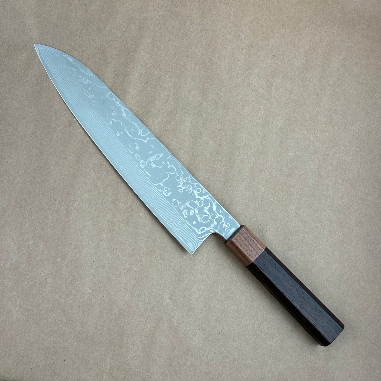 240mm Kenshiro Hatono SG2 Damascus Wa Gyuto