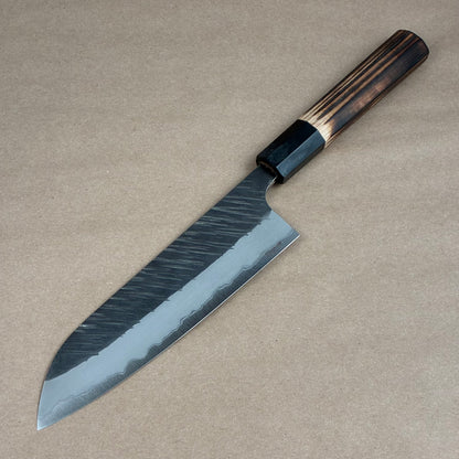 170mm Yu Kurosaki Wa Santoku In Burnt Chestnut (Consignment)
