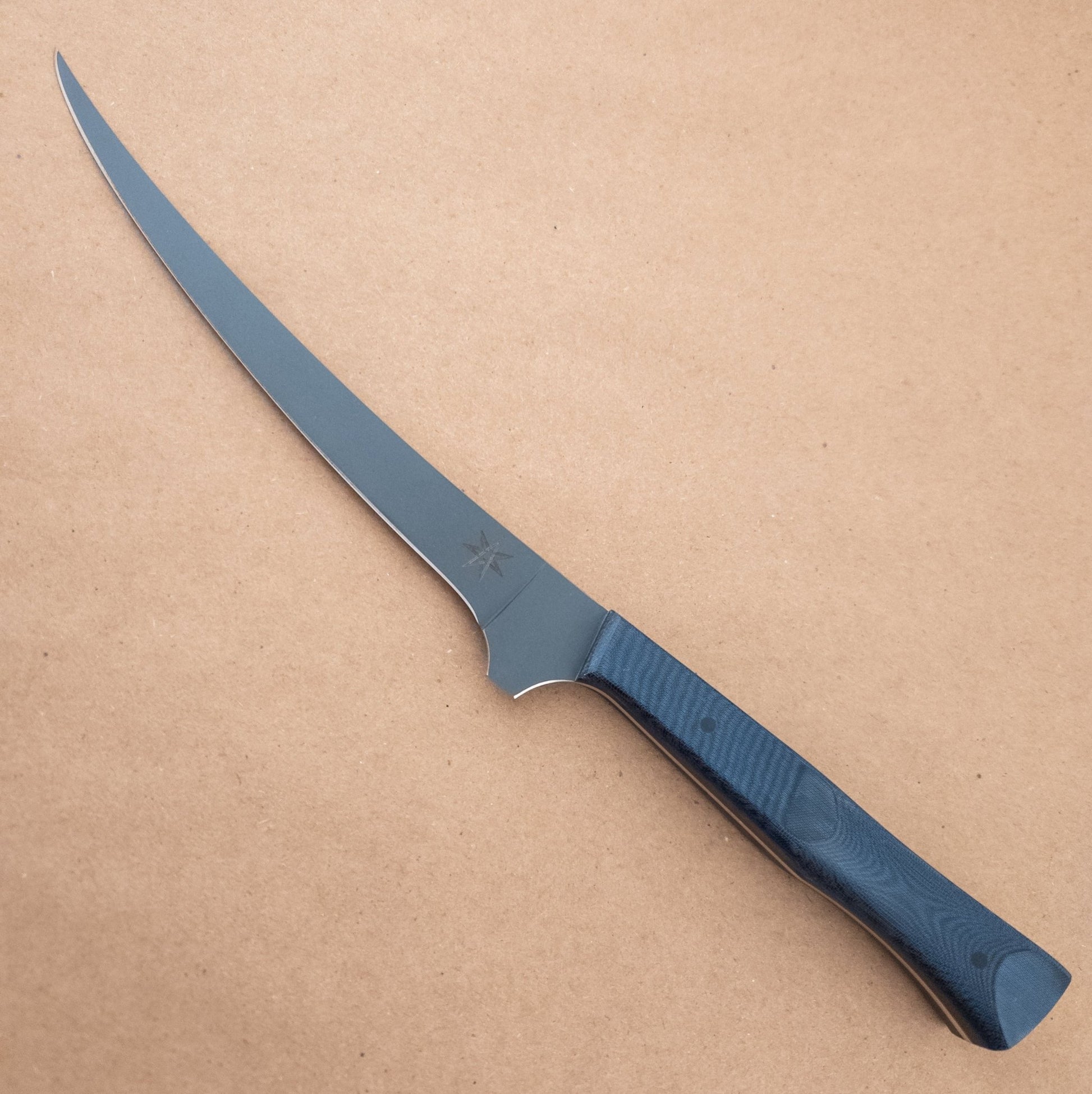 6" Town Cutler eXo Blue Curved Boning Yo Handle - District Cutlery