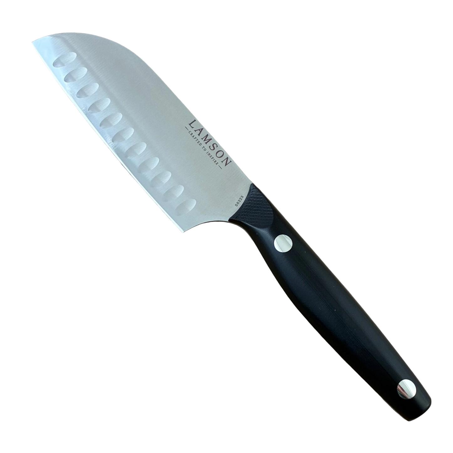 5" Lamson Vintage Midnight Stainless Santoku