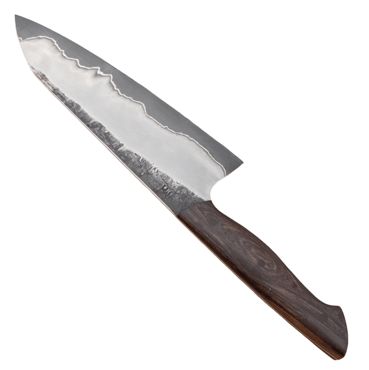 7.5" Martin Huber San - Mai Chef Knife Ironwood Yo Handle - District Cutlery